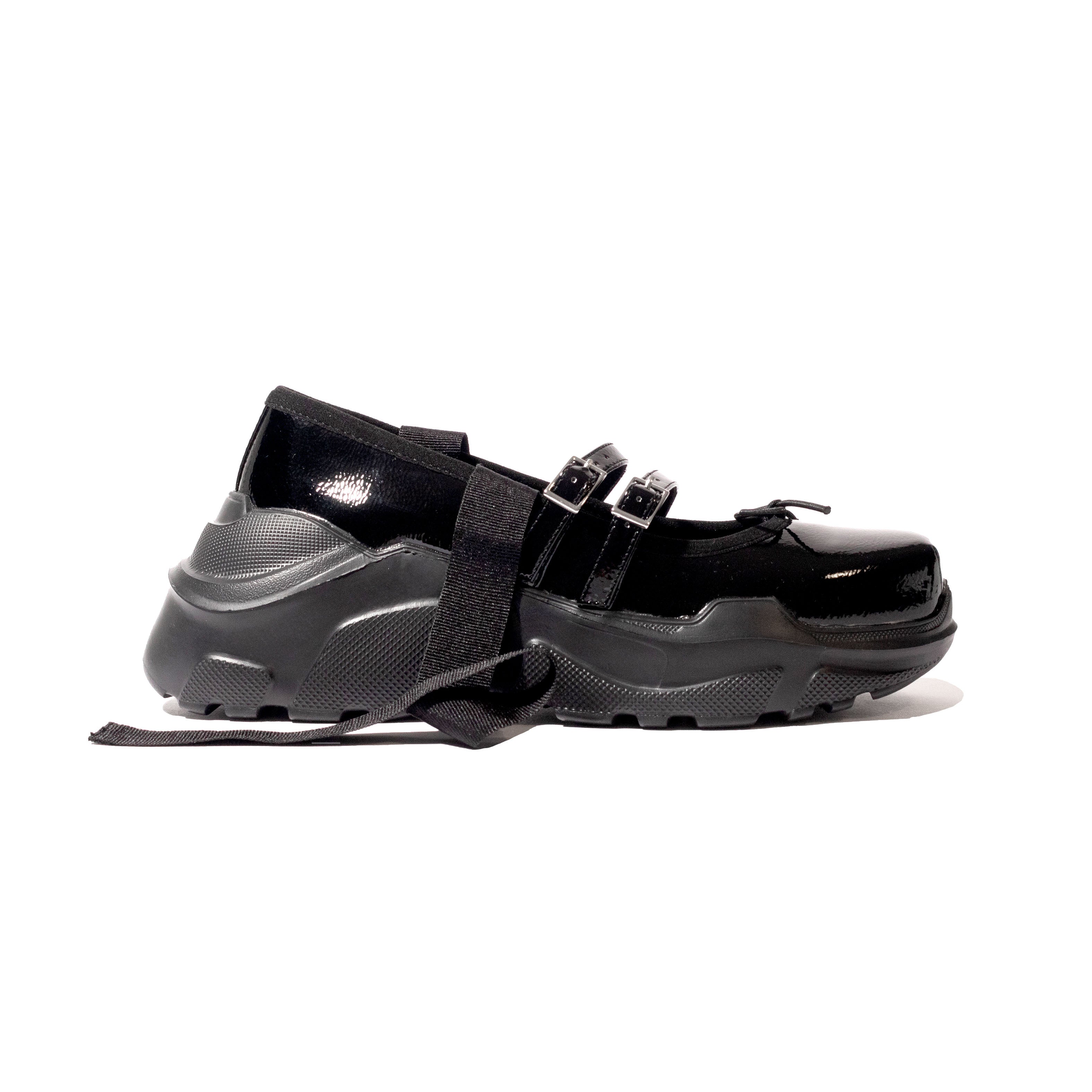 Giselle Patent Black x Black