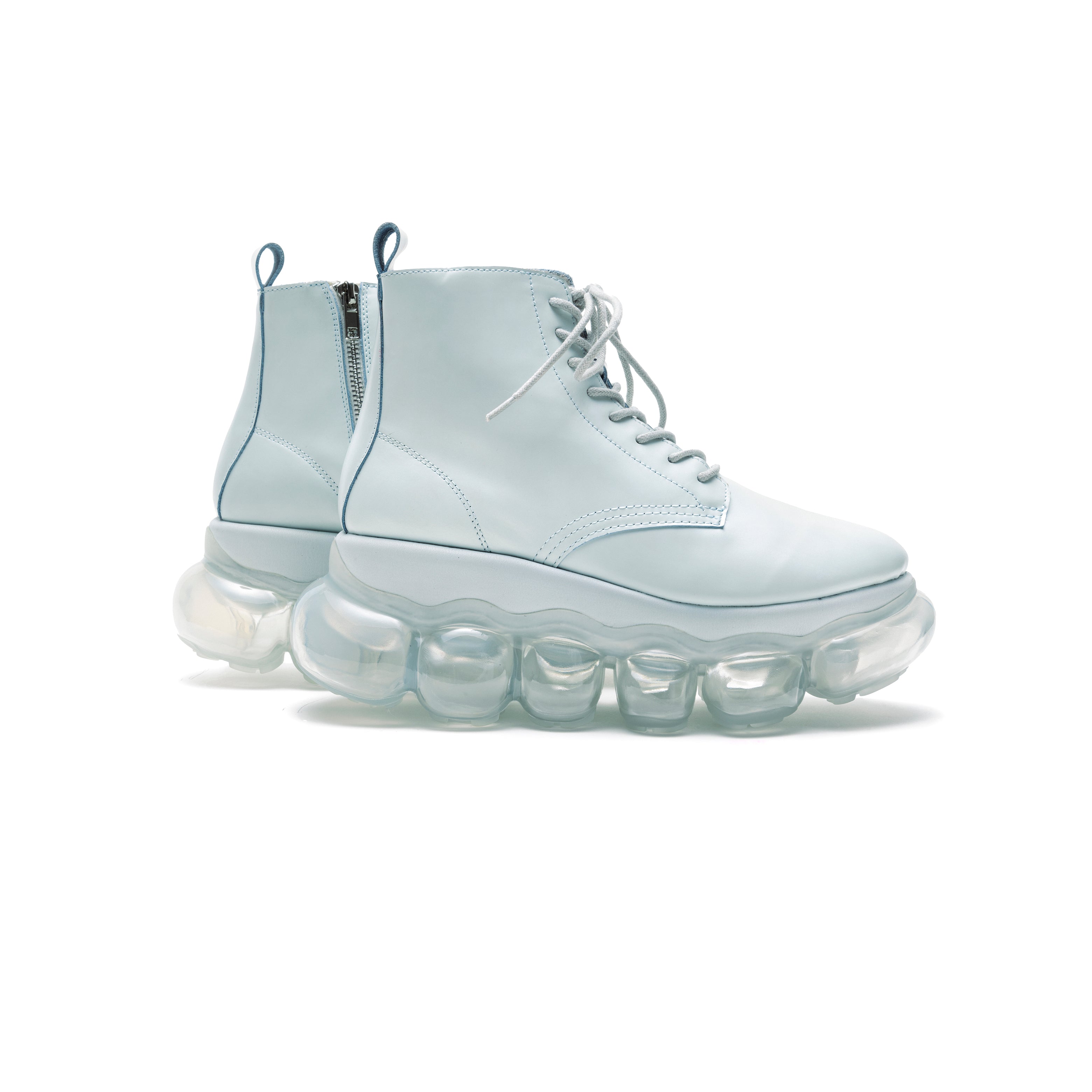 Footbed Work Boots mint / Ice gray